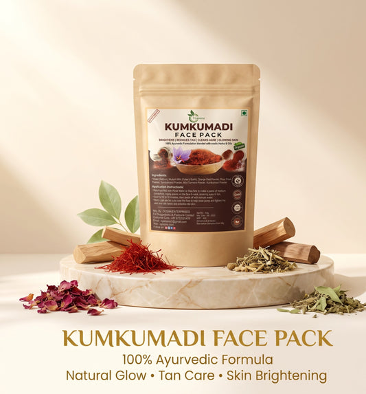 Vyanora Kumkumadi Glow Facepack – Ayurvedic Skin Brightening Treatment